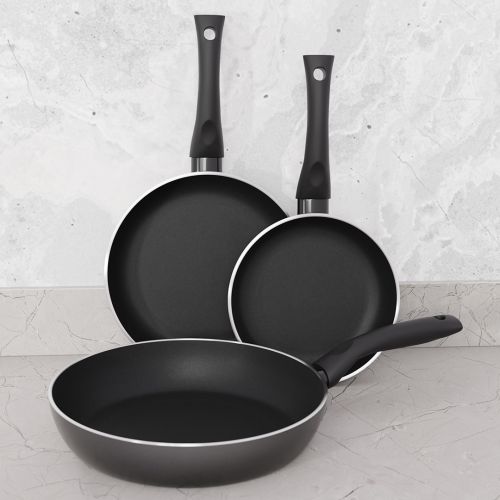 Easy Frying Pans Set 18, 22 and 26