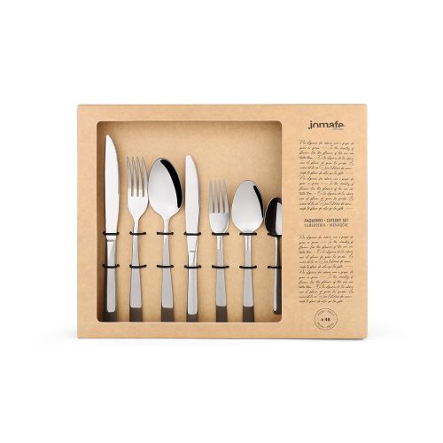 Faqueiro Milan 48 Inox Brilho