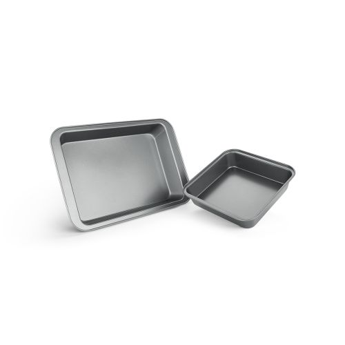 Rectangular Oven Tray 32 and Square Oven Tray Set