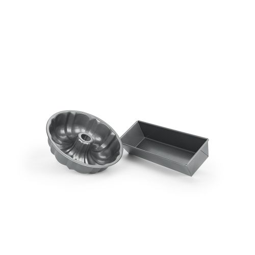 Ribbed Cake Mould and Loaf Pan Set