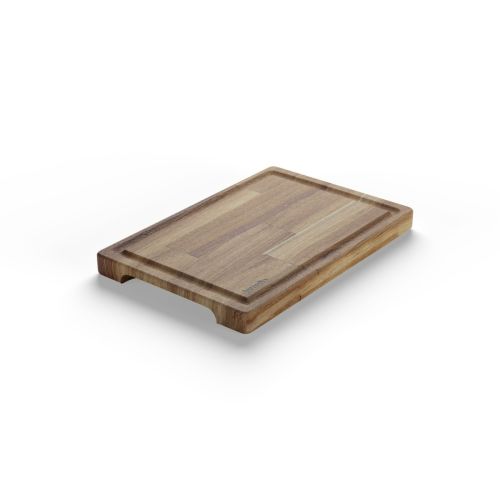Rectangular Juice Grooved Rustic Board with Handles 30x20cm